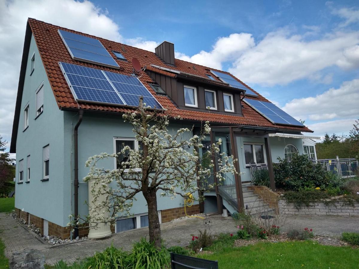 Pension "Der Sulzbachhof" Lehrberg Bagian luar foto